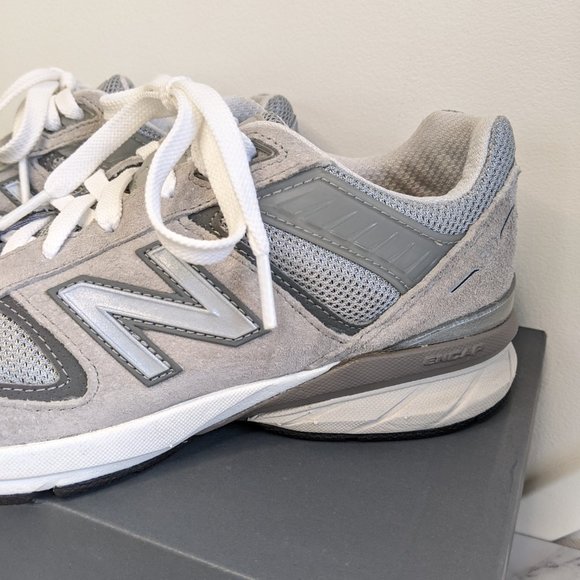 New Balance 990v5 990GL5 Grey Sneaker Shoes 6 - Picture 3 of 10